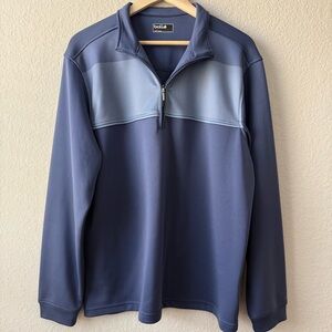Bolle Men's Blue‎ Quarter-Zip Sweatshirt